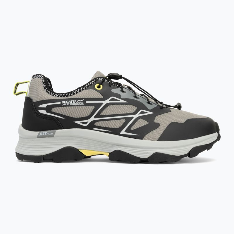 Кросівки трекінгові чоловічі REGATTA Blaze grey/black/lime 2