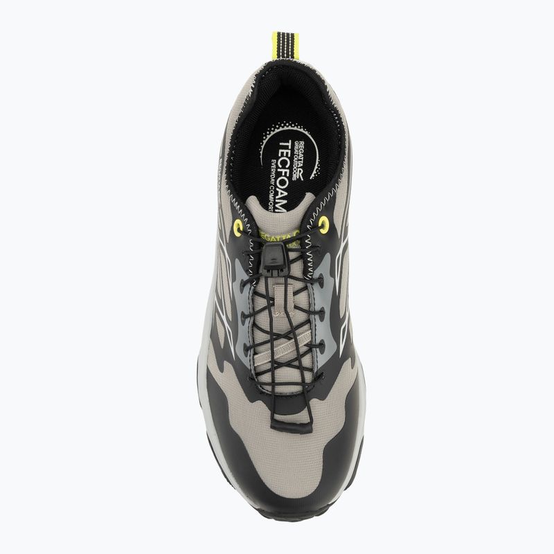 Кросівки трекінгові чоловічі REGATTA Blaze grey/black/lime 5