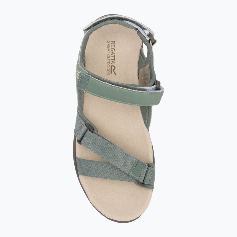 Сандалі жіночі REGATTA Santa Clara II glacier green /light vanilla 5