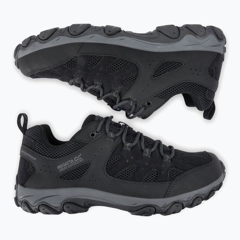 Кросівки трекінгові чоловічі REGATTA Edgepoint IV Low black/granit 12