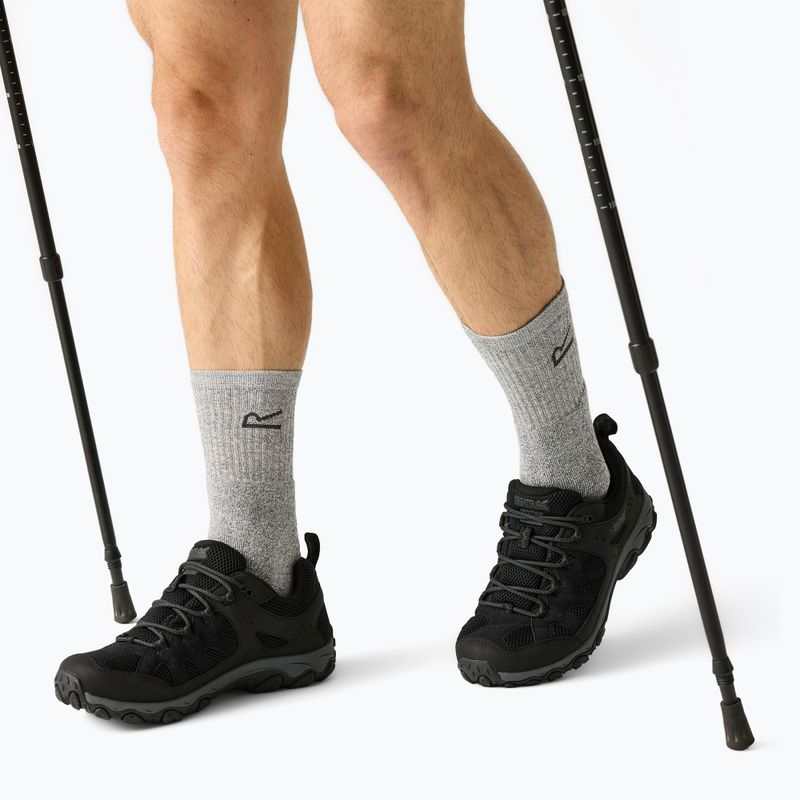 Кросівки трекінгові чоловічі REGATTA Edgepoint IV Low black/granit 16