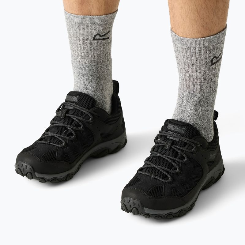 Кросівки трекінгові чоловічі REGATTA Edgepoint IV Low black/granit 17