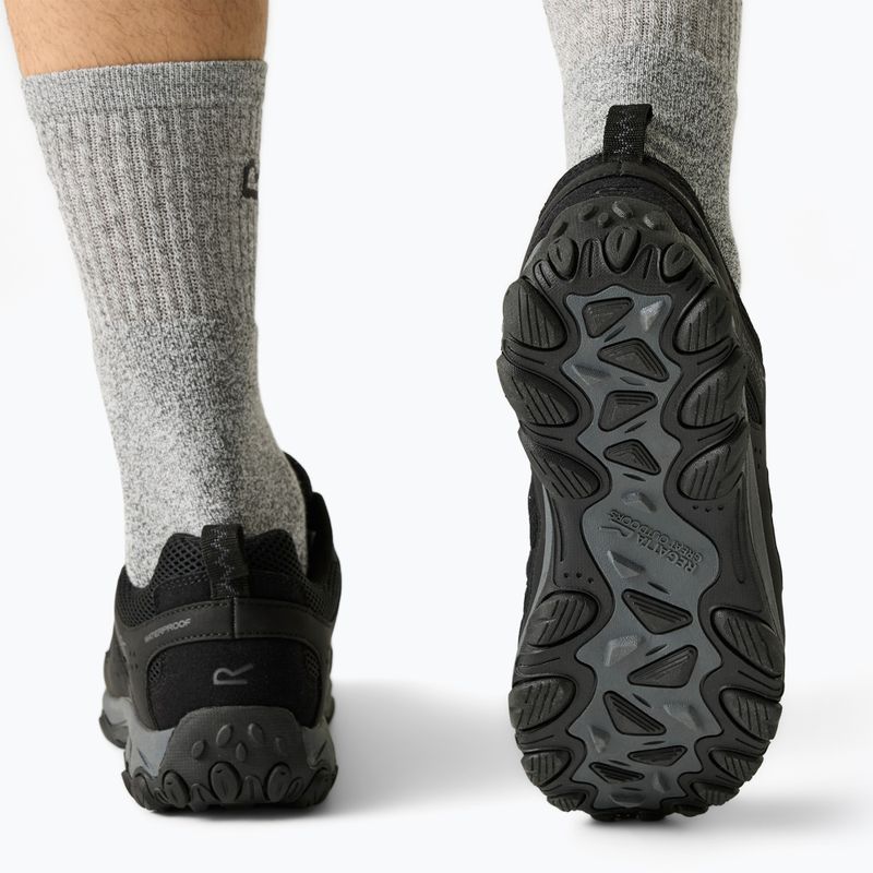 Кросівки трекінгові чоловічі REGATTA Edgepoint IV Low black/granit 18