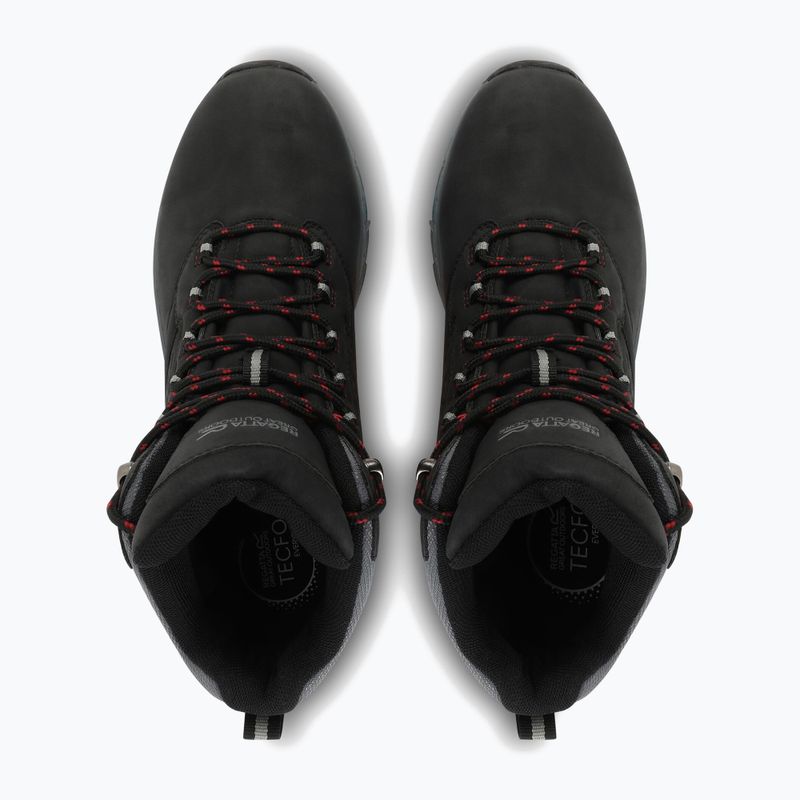 Черевики туристичні чоловічі REGATTA Amble black/rio red 13
