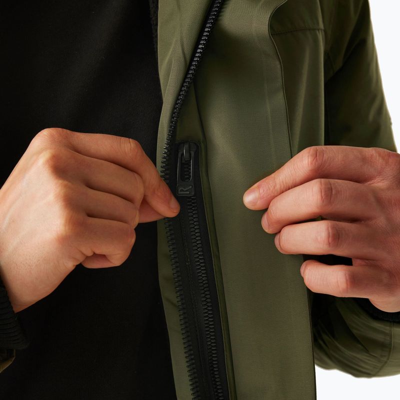 Куртка дощовик чоловіча REGATTA Marron olive night/black 9