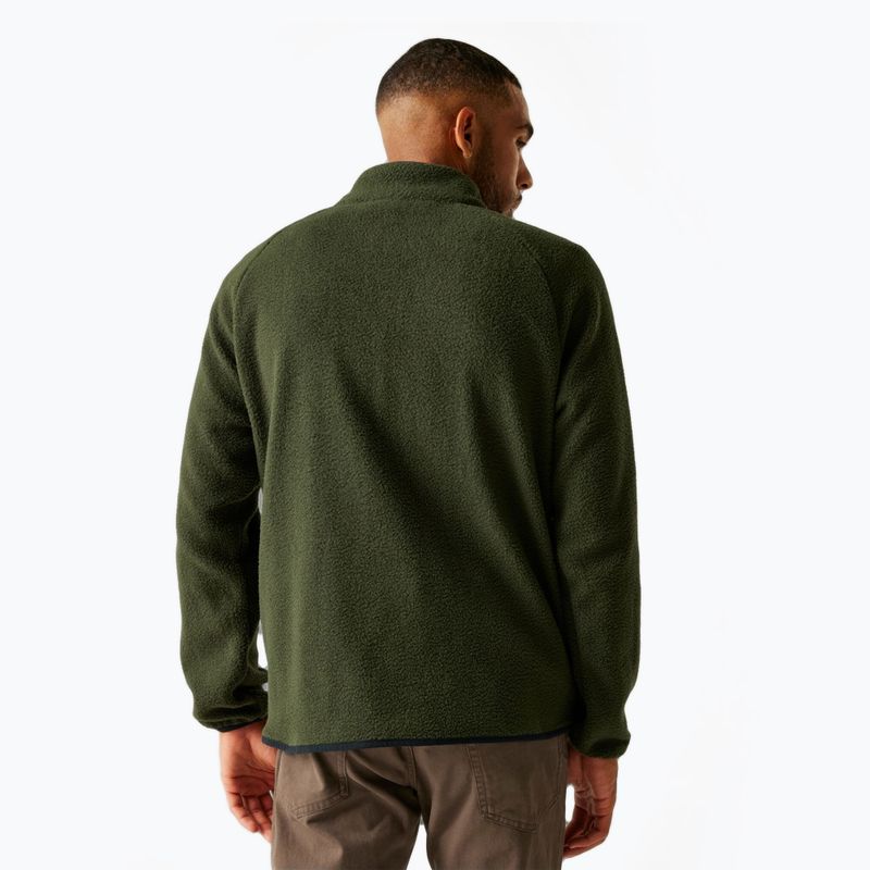 Чоловіча флісова кофта REGATTA Frankie Borg dark khaki 3