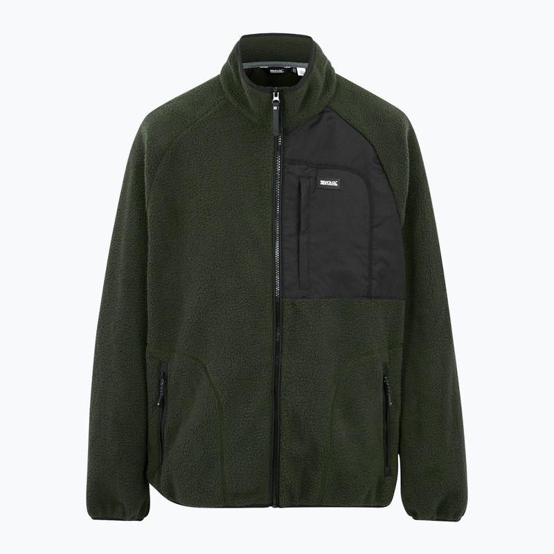 Чоловіча флісова кофта REGATTA Frankie Borg dark khaki 5