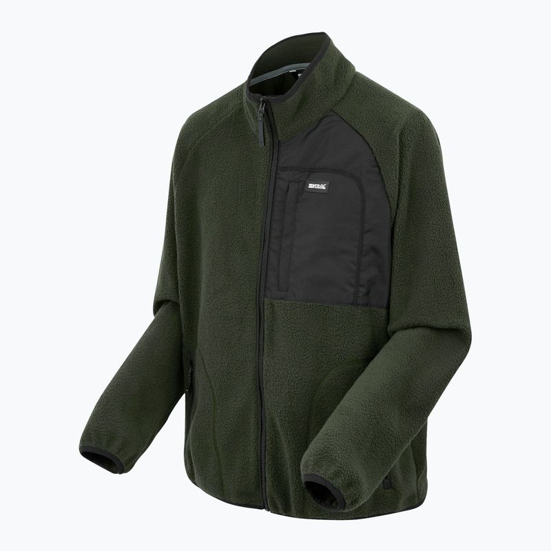 Чоловіча флісова кофта REGATTA Frankie Borg dark khaki 7