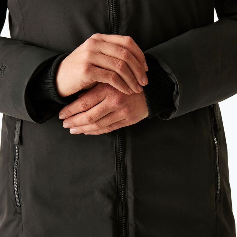 Жіноча дощова куртка REGATTA brown/black/mocha 6