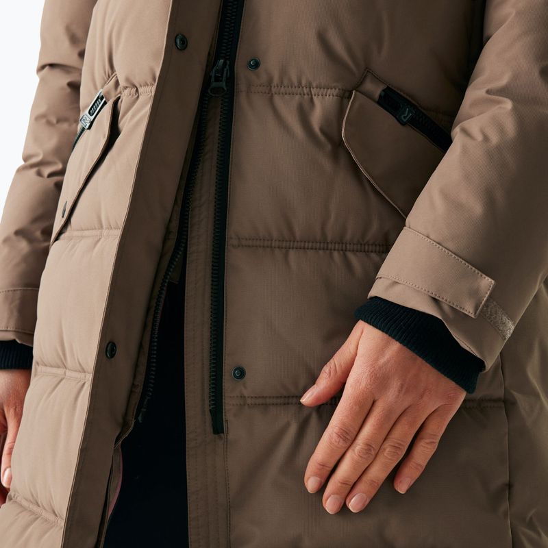 Пальто утеплене жіноче REGATTA Eryn mocha/black 7