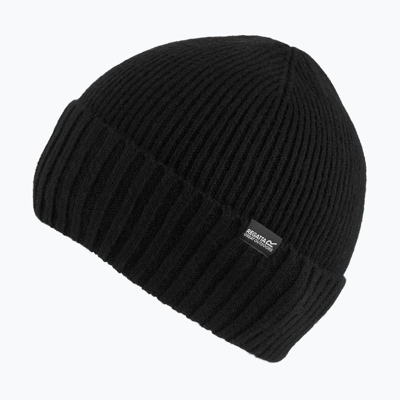 Шапка зимова жіноча REGATTA Ribbed Basic black 2