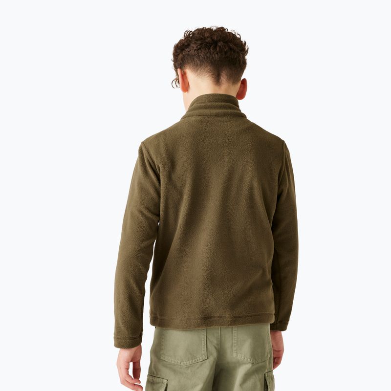 Кофта флісова дитяча Regatta King II olive night 6