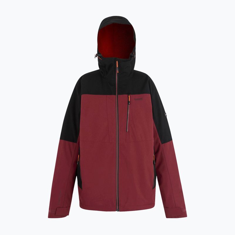 Куртка 3в1 чоловіча REGATTA Wentwood dark maroon/black 9