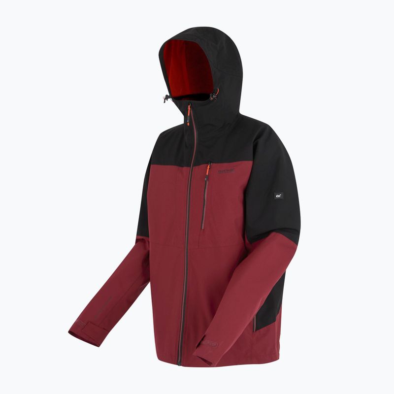 Куртка 3в1 чоловіча REGATTA Wentwood dark maroon/black 11