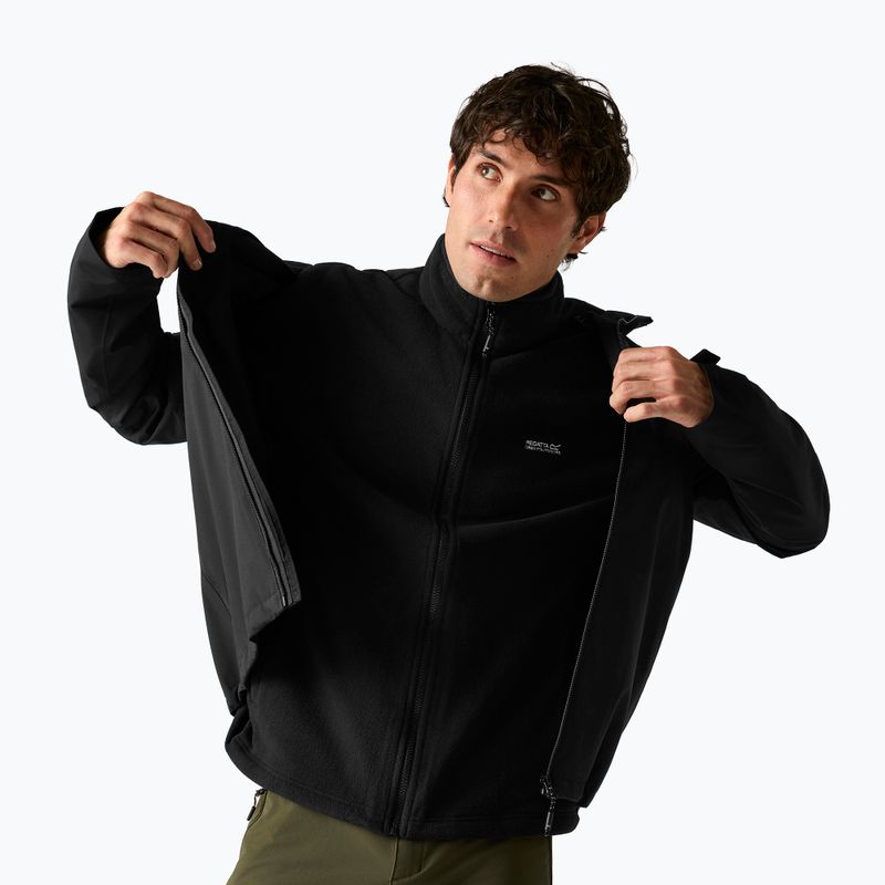 Куртка 3в1 чоловіча REGATTA Coriver 3in1 2026 black/black 5