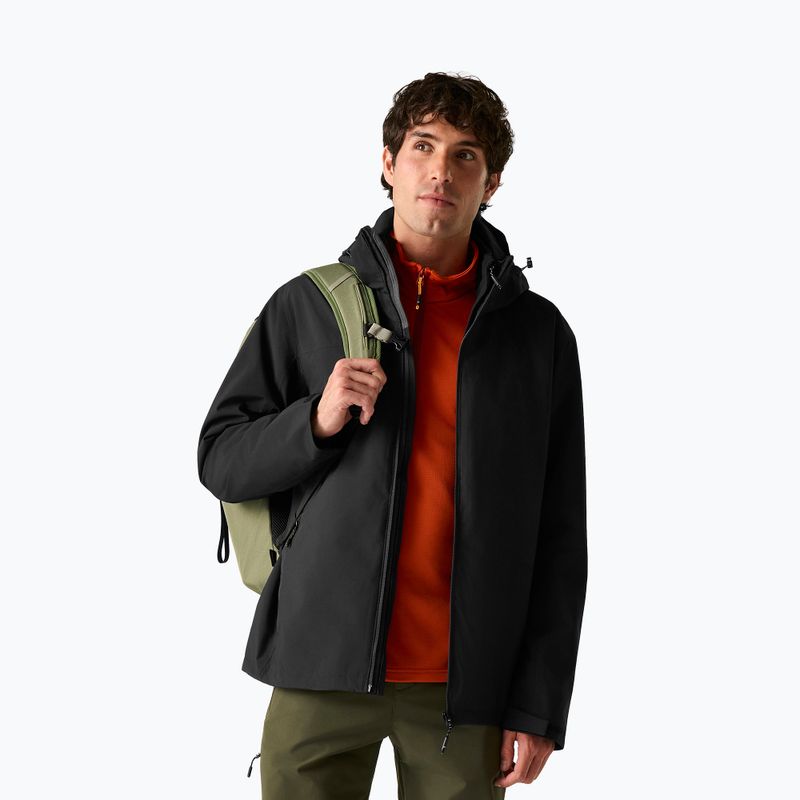 Куртка 3в1 чоловіча REGATTA Coriver 3in1 2026 black/black 6