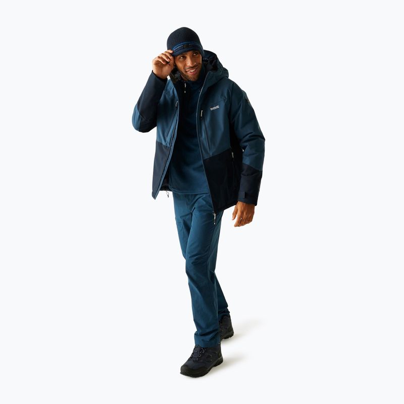 Куртка дощовик чоловіча REGATTA Highton Stretch Padded moonlight denim/navy 2