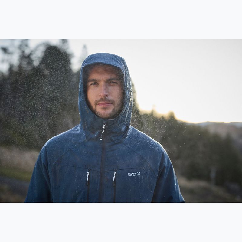 Чоловіча дощова куртка REGATTA Highton Stretch Padded moonlight denim/navy 13
