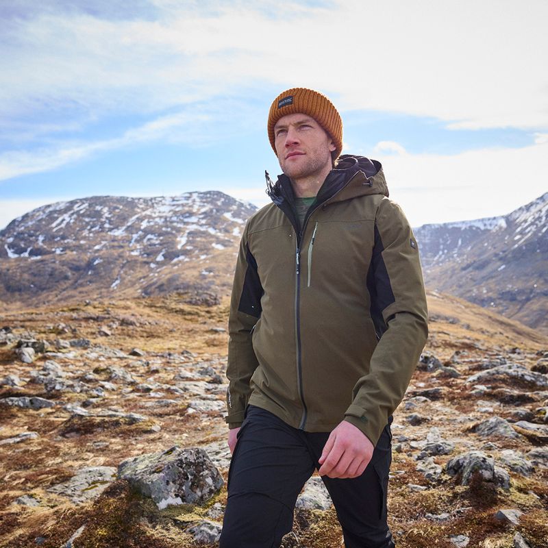 Куртка софтшелл чоловіча REGATTA Birchdale II olive night/black 13