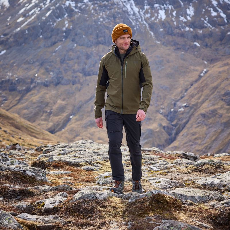 Куртка софтшелл чоловіча REGATTA Birchdale II olive night/black 14