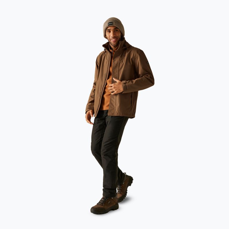 Чоловіча софтшелова куртка REGATTA Matt II nut brown 2
