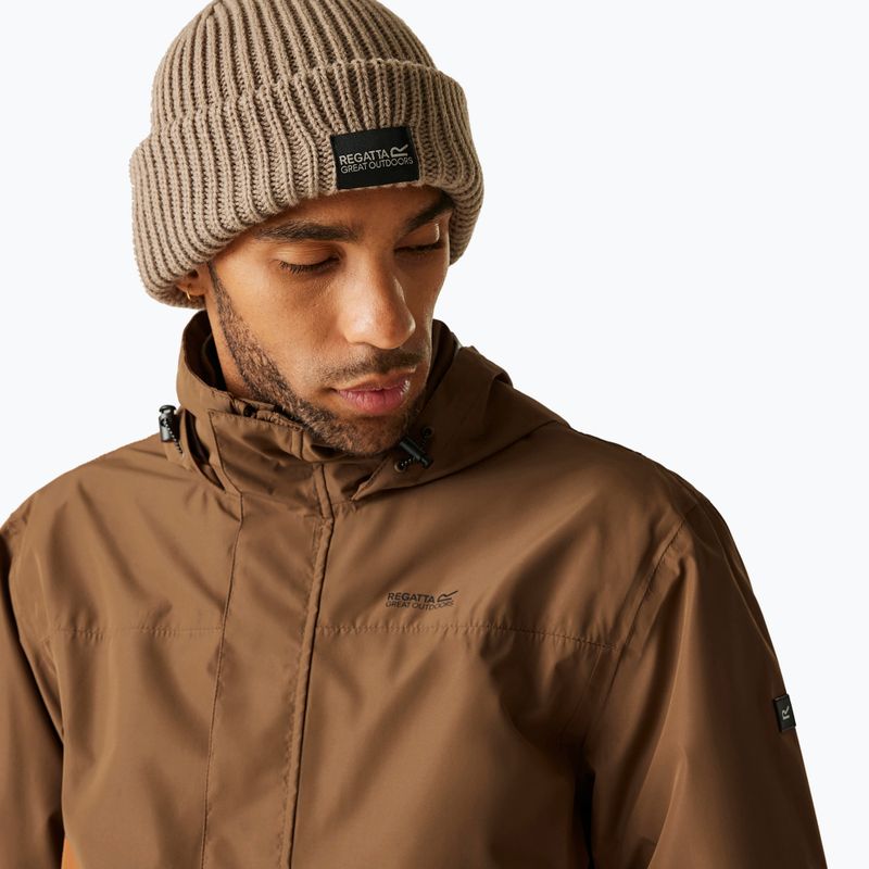 Чоловіча софтшелова куртка REGATTA Matt II nut brown 4