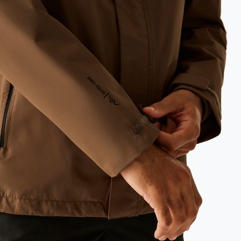 Чоловіча софтшелова куртка REGATTA Matt II nut brown 8
