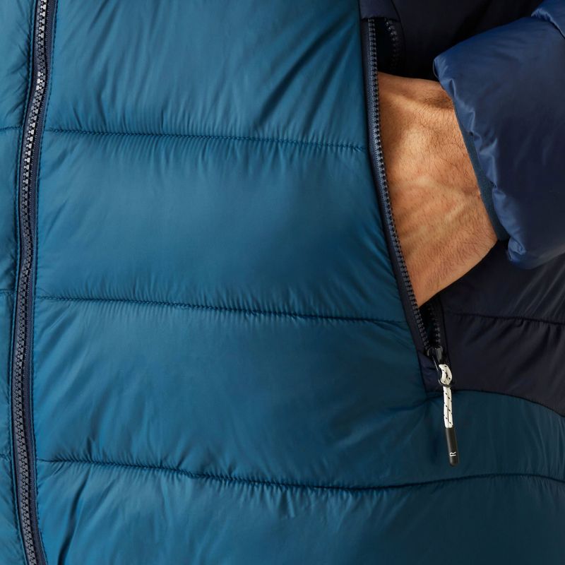 Куртка утеплена чоловіча REGATTA Hooded Dalent moonlight denim/navy 6