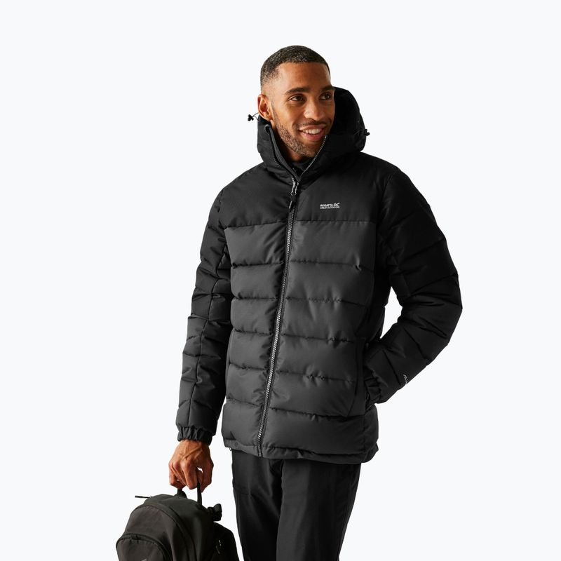 Чоловіча утеплена куртка REGATTA Aldthron ash/black