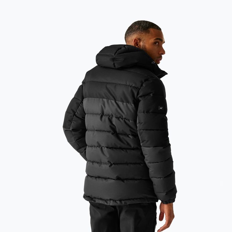 Куртка утеплена чоловіча REGATTA Aldthron ash/black 3