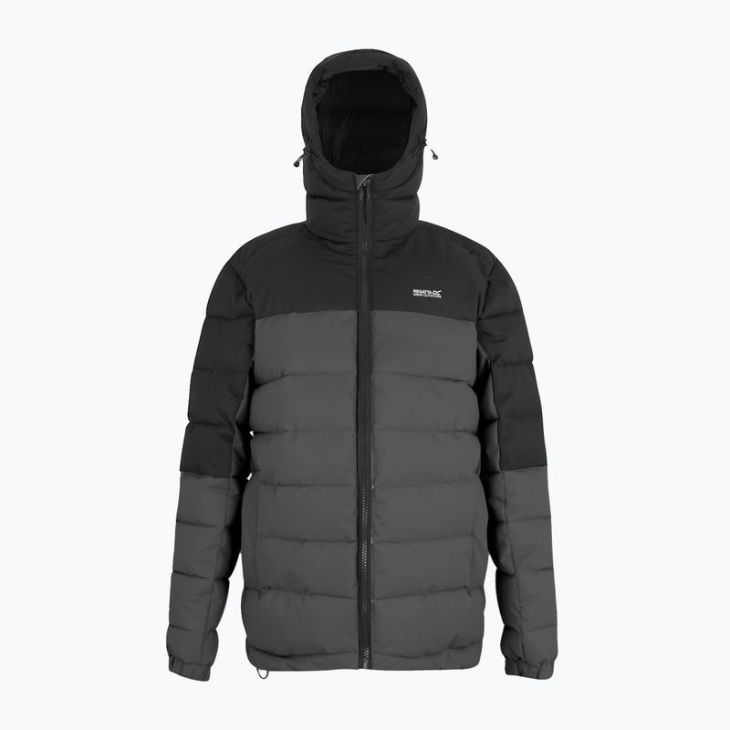 Чоловіча утеплена куртка REGATTA Aldthron ash/black 8