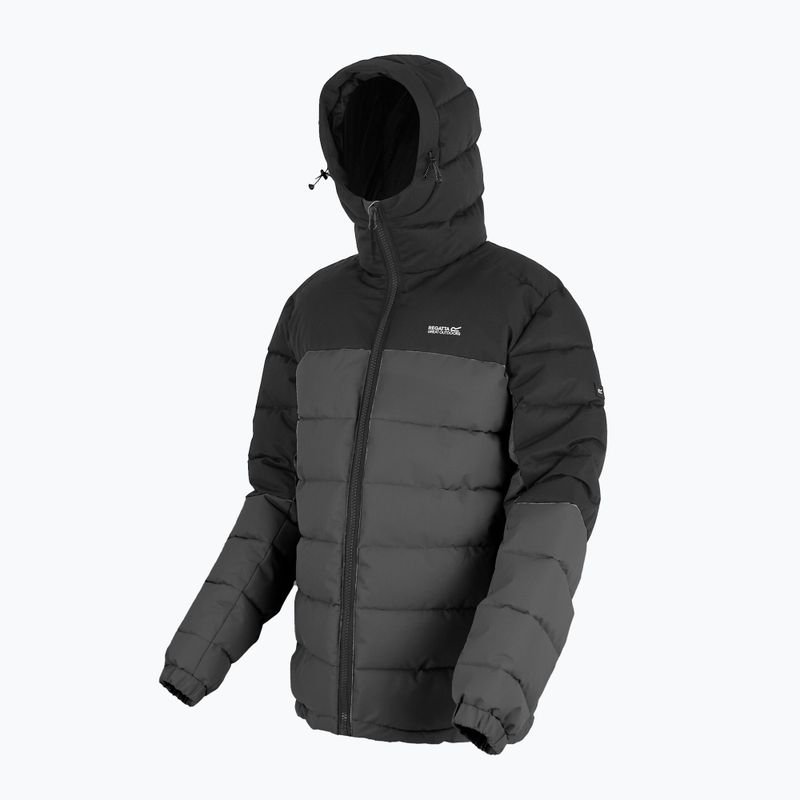Чоловіча утеплена куртка REGATTA Aldthron ash/black 10