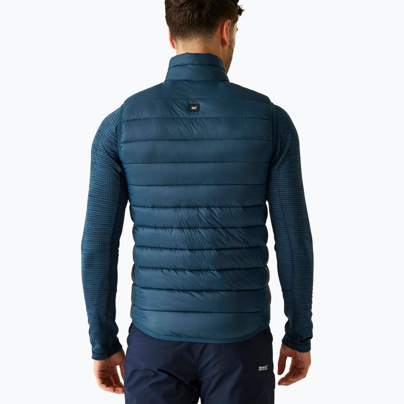 Чоловічий жилет REGATTA Marizion Black/White Moonlight Denim 3