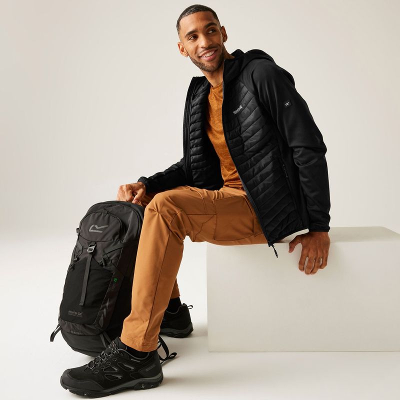 Чоловіча гібридна куртка REGATTA Andreson Hybrid black 8