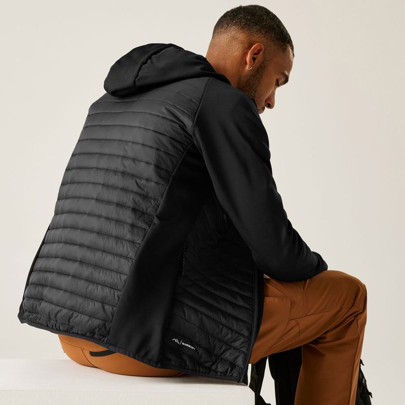 Чоловіча гібридна куртка REGATTA Andreson Hybrid black 9