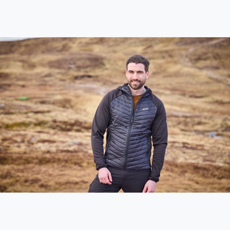 Чоловіча гібридна куртка REGATTA Andreson Hybrid black 10