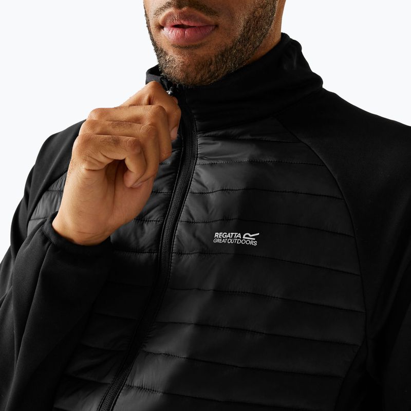 Чоловіча гібридна куртка Regatta Clumber Hybrid black 4