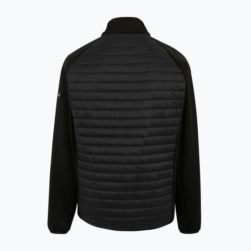 Куртка гібридна чоловіча Regatta Clumber Hybrid black 6