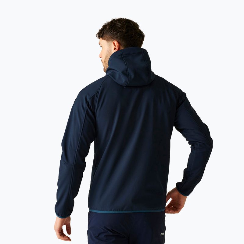 Чоловіча софтшелл-куртка REGATTA Arec III navy/moonlight denim 3