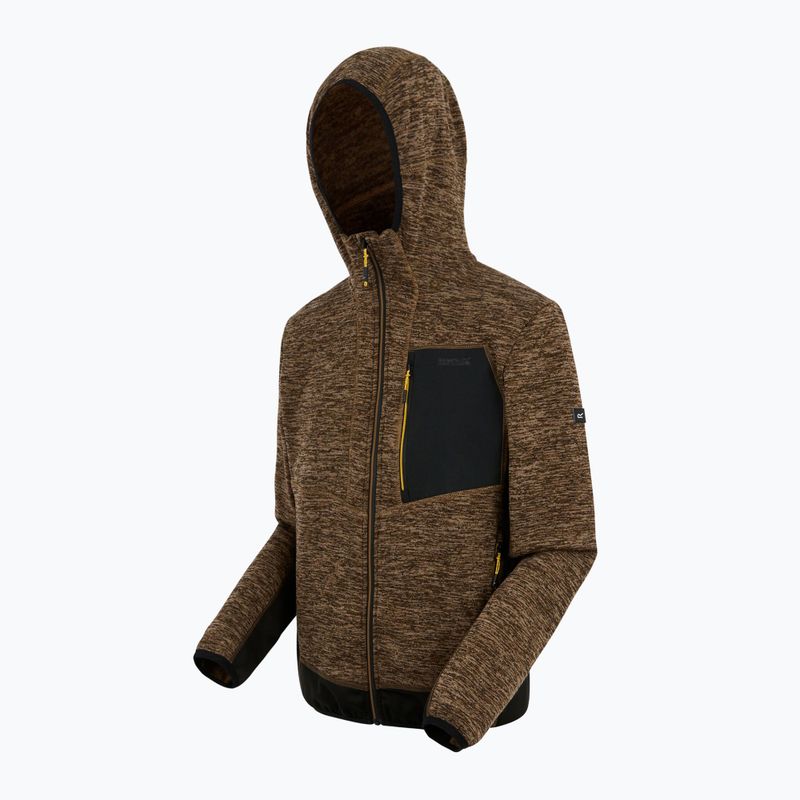 Кофта чоловіча REGATTA Alven nut brown marl/black 9