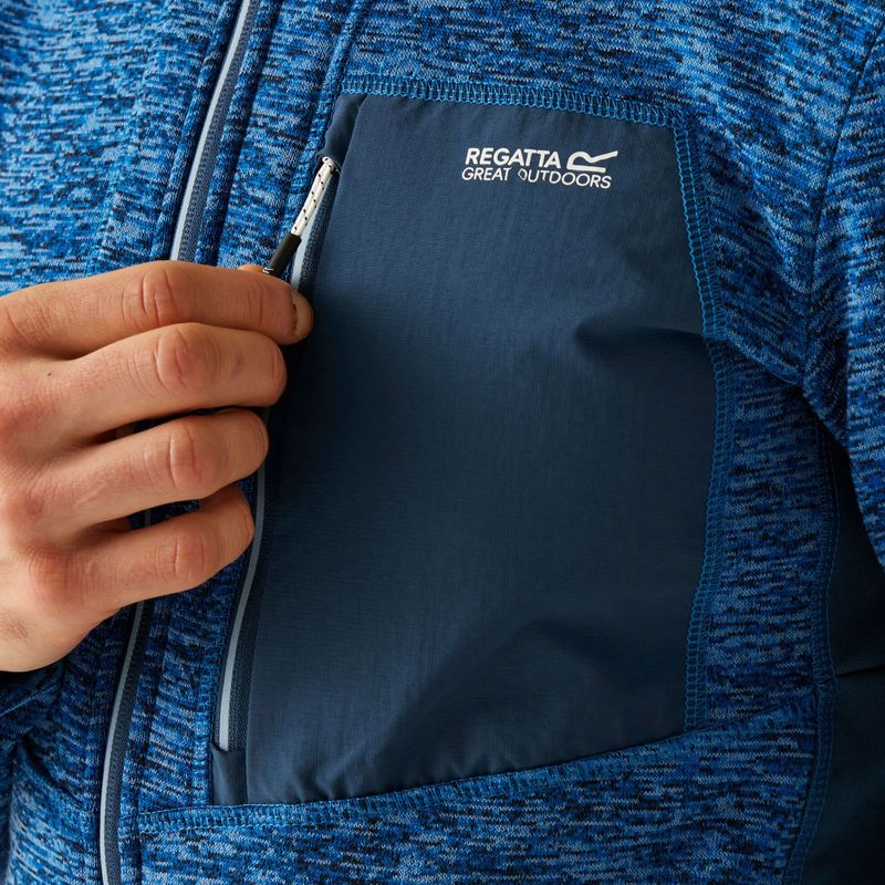 Кофта чоловіча REGATTA Alven snorkel blue/moonlight denim 4