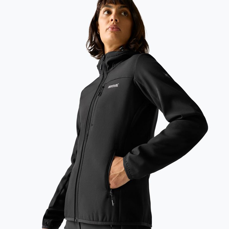 Куртка софтшелл жіноча REGATTA Ossek black 3