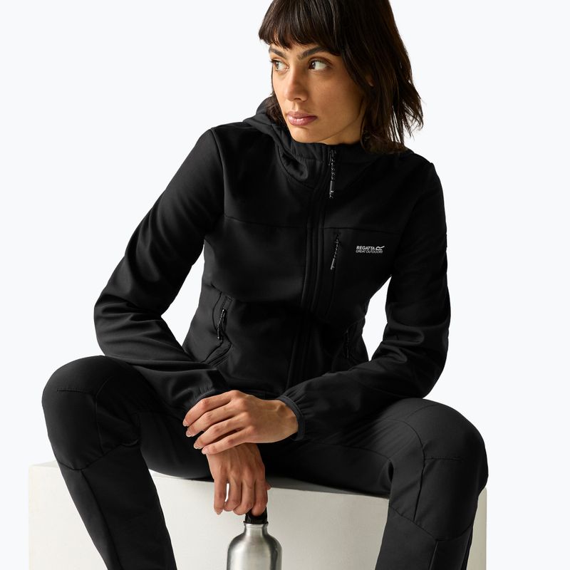 Куртка софтшелл жіноча REGATTA Ossek black 5