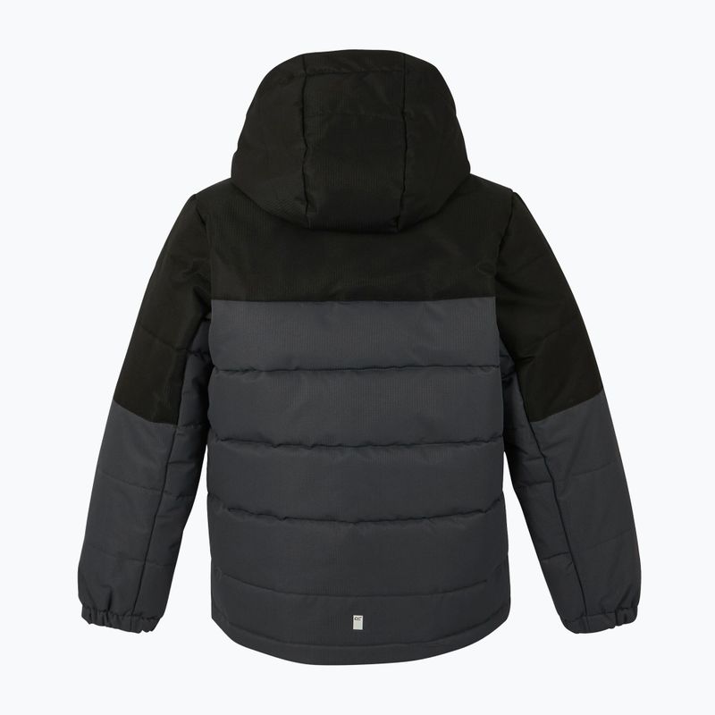Дитяча утеплена куртка REGATTA Lofthouse black/seal grey 2