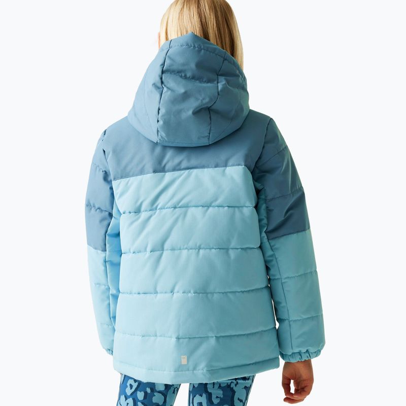 Дитяча утеплена куртка REGATTA Lofthouse storm blue/north birch 6