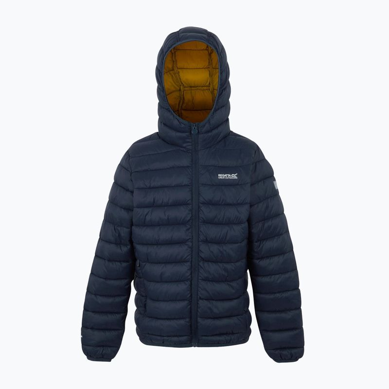 Дитяча куртка REGATTA Hooded Marizion navy/gold flake