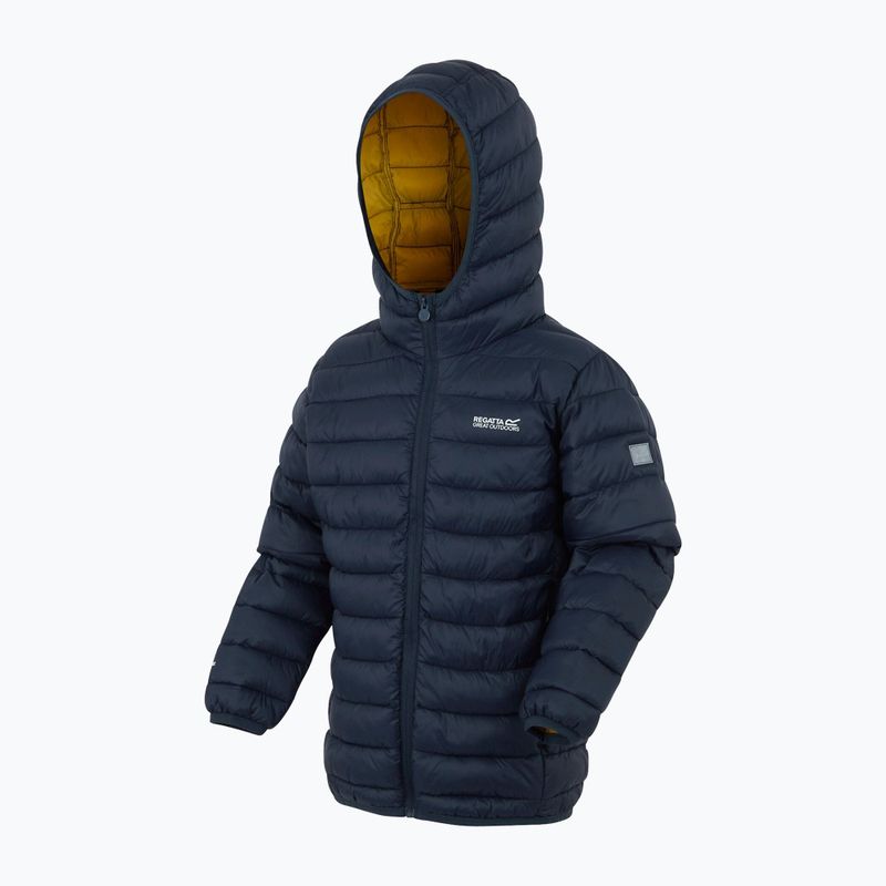 Куртка дитяча REGATTA Hooded Marizion navy/gold flake 3