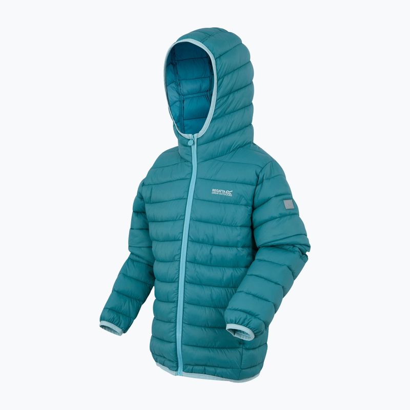 Дитяча куртка REGATTA Hooded Marizion storm blue/nordic blue 3