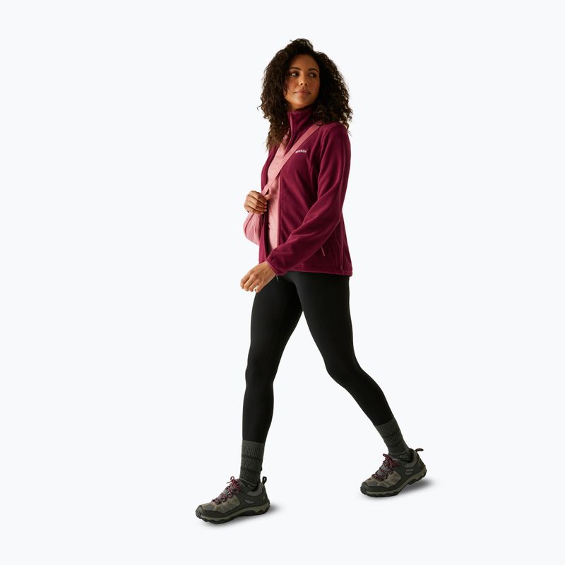 Кофта флісова жіноча REGATTA Floreo IV dark pimento 2