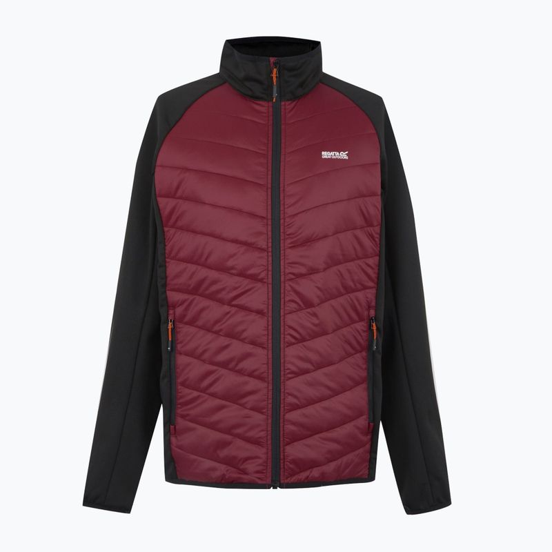 Куртка 3в1 чоловіча REGATTA Sacramento dark maroon/black 13